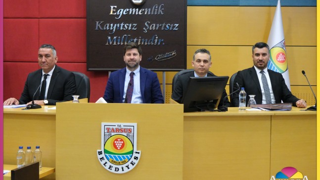 Tarsus Belediyesi Mayıs Ayı Olağan Meclis Toplantısı Gerçekleşti