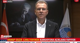 Son Dakika Vahap SEÇER Kamuoyuna AÇIKLAMA YAPTI..!