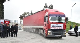 TARSUS BELEDİYESİ’NİN 4 YARDIM TIR’I AFET BÖLGESİNE DOĞRU YOLA ÇIKTI