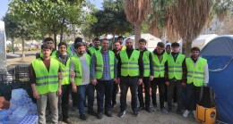 Tarsus Umut Kervanı Hatay/İskenderun’daki depremzedelere yardımlarını sürdürüyor
