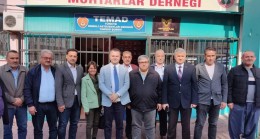KAYMAKAM VE EMNİYET MÜDÜRÜNDEN ,MUSTAFA NACİ GÜLLÜ’YE HAYIRLI OLSUN ZİYARETİ