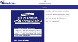 Depremzede Vatandaşlar İçin Yardımlarınızı ‘Birizberaberiz.Org’ Üzerinden Yapabilirsiniz