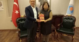 CHP MERSİN MİLLETVEKİLİ ADAY ADAYI CAVİDAN DEMİRAĞ, VAHAP SEÇER’İ ZİYARET ETTİ
