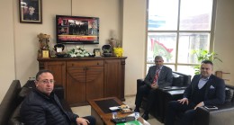 BAŞKAN VEYİS AVCI’YA HAYIRLI OLSUN ZİYARETİ