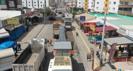 Büyükşehir’in Yol Asfalt Ekipleri Aralıksız Çalışıyor