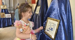 Tarsus Müftülüğü Aile ve Dini Rehberlik Merkezi’nde “Hüsnühat Sergisi” Açıldı