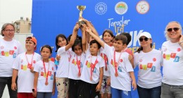 ÇOCUKLAR HEM YARIŞTI, HEM DOYASIYA EĞLENDİ