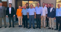 VALİ ALİ HAMZA PEHLİVAN, OKYAY GIDA’YI ZİYARET ETTİ