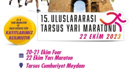 15.Tarsus Yarı Maratonu İçin Kayıtlar Başladı