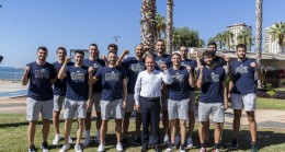 Başkan Seçer, MSK Erkek Basketbol Takımı İle Bir Araya Geldi
