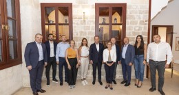 Başkan Seçer, Avrupa İmar ve Kalkınma Bankası Yetkilileri İle Bir Araya Geldi