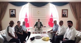 Tarsus Engelliler Platformu ,Kaymakam Kadir Sertel Otcu’yu Ziyaret Etti