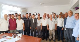 MERSİN BÜYÜKŞEHİR YETKİLİLERİNDEN, TARSUS’TA MUHTARLAR DERNEKLERİNE ZİYARET