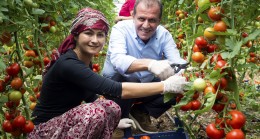 Çiftçi Kadınların Yanında Mersin Büyükşehir Var