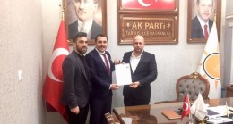 EBUBEKİR ALTINSUCU, AK PARTİ TARSUS BELEDİYE BAŞKAN A. ADAYLIĞI RESMİ BAŞVURUSUNU YAPTI