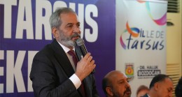 BAŞKAN BOZDOĞAN TARSUS BASINI İLE BİR ARAYA GELEREK, “BÜYÜK TARSUS HAREKETİ” KAMPANYASINI DUYURDU