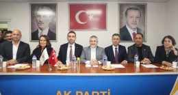 Mersin Milletvekili Nureddin Nebati’den, AK Parti Tarsus İlçe Başkanı İlker Uyar’ a Hayırlı Olsun Ziyareti