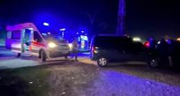 Tarsus’ta Kontrolden Çıkan Araç Berdan Nehrinin İçerisine Düştü