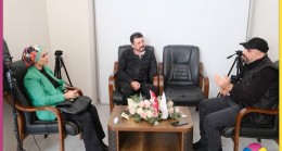 FATİH DÜZENLİ ve MELİKE ŞAHİN’DEN AKKOZA MEDYA’YA ZİYARET