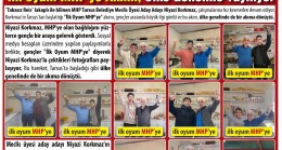 Takasız Reis Niyazi KORKMAZ’ın Tarsus’tan Başlattığı İlk Oyum MHP’ye Akımı, Ülke Geneline Yayılıyor