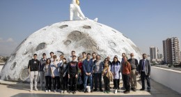 Almanya’dan Gelen Öğrenciler ‘Mercan 100. Yıl İklim ve Çevre Bilim Merkezi’ni Ziyaret Etti