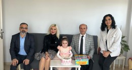 İlçe Milli Eğitim Müdürü Mehmet Metin, Evde Eğitim Alan Öğrencilerin Doğum Günlerini Kutlad