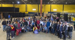 Başkan Seçer, Narenciye Paketleme Tesisinde İşçilerle Bir Araya Geldi