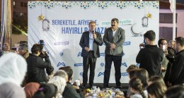 Başkan Seçer Toroslar Halkıyla İftar Yaptı