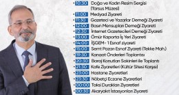 DR. HALUK BOZDOĞAN’IN YOĞUN ÇALIŞMA PROGRAMI GÖZLERDEN KAÇMADI