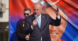 TARSUS’TA HALKTAN MUHARREM İNCE VE HALUK BOZDOĞAN’A BÜYÜK İLGİ