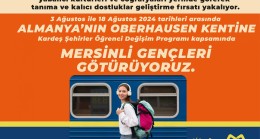 Mersin Büyükşehir, Kardeş Şehir Değişim Programıyla Gençleri Almanya’ya Götürüyor