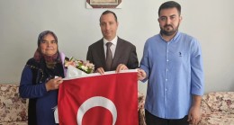 Kaymakam Mehmet Ali AKYÜZ, Şehit Polis Lütfi CAN’ın Ailesini Ziyaret Etti