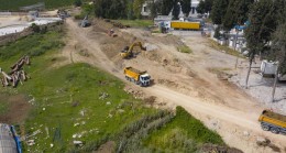 Büyükşehir, Lojistik Merkezi’nin Yol Çalışmalarını Başlattı