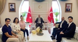 TARSUS TENİS KULÜBÜ’NDEN KAYMAKAMA ZİYARET