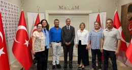 Tarsus Turizm ve Tanıtım Derneği Yeni Yönetiminden Kaymakam Akyüz’e Ziyaret