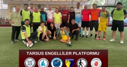 Tarsus’ta Engelliler Haftası İçin Özel Futbol Maçı Düzenlendi