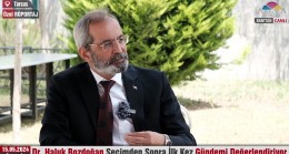 HALUK BOZDOĞAN : “BELEDİYE KİNLE,NEFRETLE,İNTİKAM DUYGULARIYLA YÖNETİLMEZ”