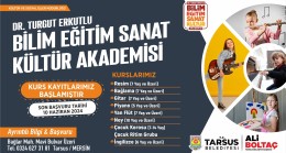 TARSUS BELEDİYESİ KURS KAYITLARI BAŞLADI