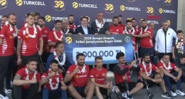 Avrupa Şampiyonu Ampute Milli Futbol Takımı Yurda Döndü