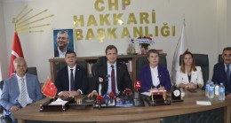 CHP heyeti Hakkari’de: ‘Kayyum atamaları, AKP’nin belediyelere çökme projesidir’