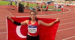 Tarsuslu Milli Sporcumuz Rabiya Çiçek, Avrupa Üçüncüsü Oldu