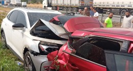 Otoyol Damlama bölgesinde kaza “1 ölü, 5 yaralı”