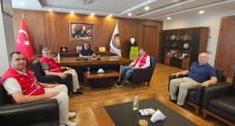 Türk Kızılay Mersin Şubesi’nden Tarsus Ticaret ve Sanayi Odası’na Ziyaret