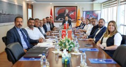 VALİ ALİ HAMZA PEHLİVAN BAŞKANLIĞINDA TARSUS ORGANİZE SANAYİ BÖLGESİ MÜTEŞEBBİS HEYET TOPLANTISI YAPILDI