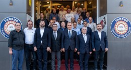 SEÇER ve BOLTAÇ “TARSUS TİCARET ve SANAYİ ODASININ TOPLANTISINA KATILDI”