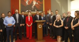 MERSİN BARO BAŞKANI GAZİ ÖZDEMİR MAZBATASINI ALDI