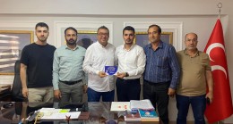 Abdurrahman Altınsucu’dan, MHP Tarsus İlçe Başkanı Fatih Yıldırım’a Kongreye Davet Ziyareti