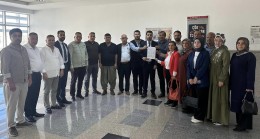 AK Parti Tarsus İlçe Başkanı Abdurrahman Altınsucu Mazbatasını Aldı