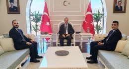 Baro Başkanı Gazi Özdemir’den Kaymakam Akyüz’e Ziyaret