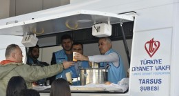 Tarsus Müftülüğü’nden Devlet Hastanesi’nde 500 Kişilik Çorba İkramı